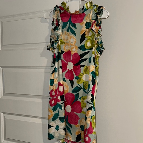 Floral Ruffle Dress - Picture 4 of 4